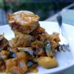 Tendrons de veau miel, cumin & lardons