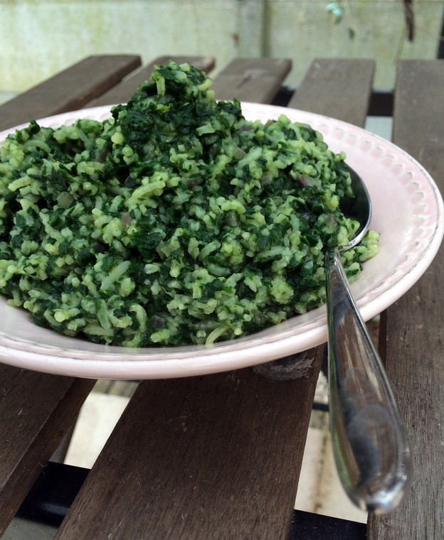 riz vert