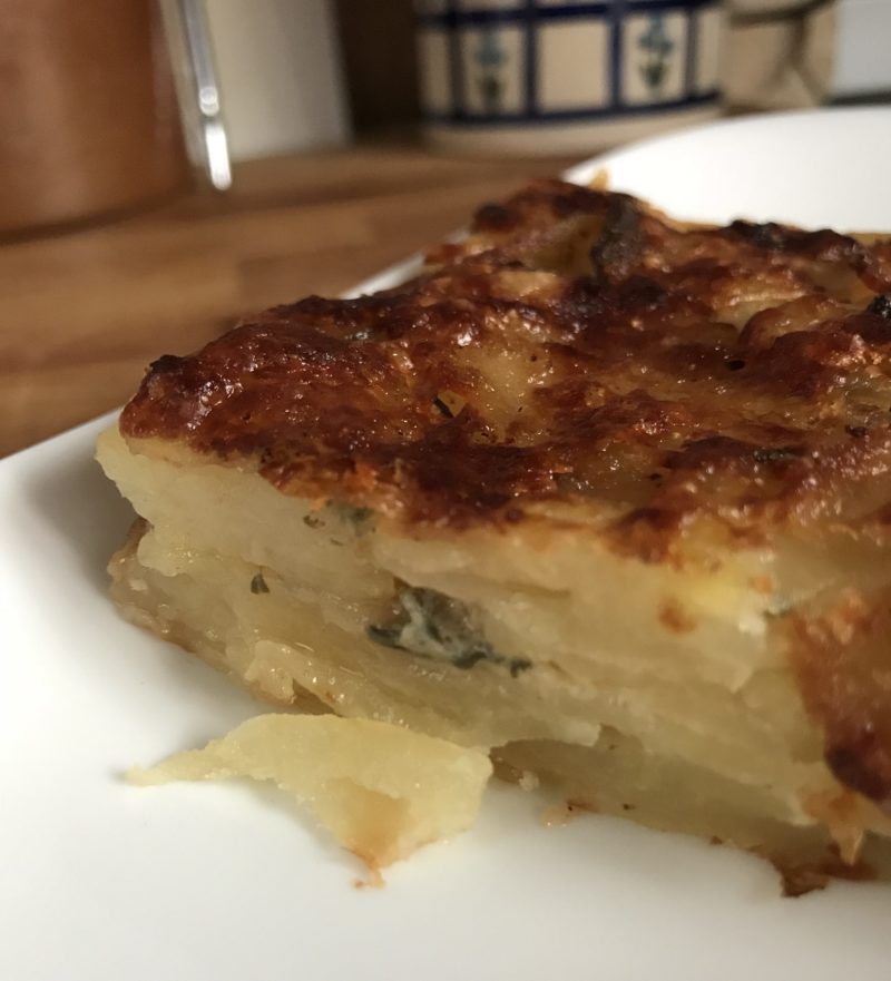 Gratin De Pommes De Terre Au Lait Torchons Serviettes