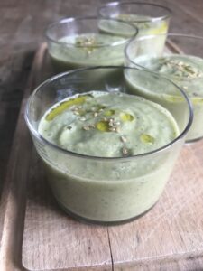 gaspacho de courgettes