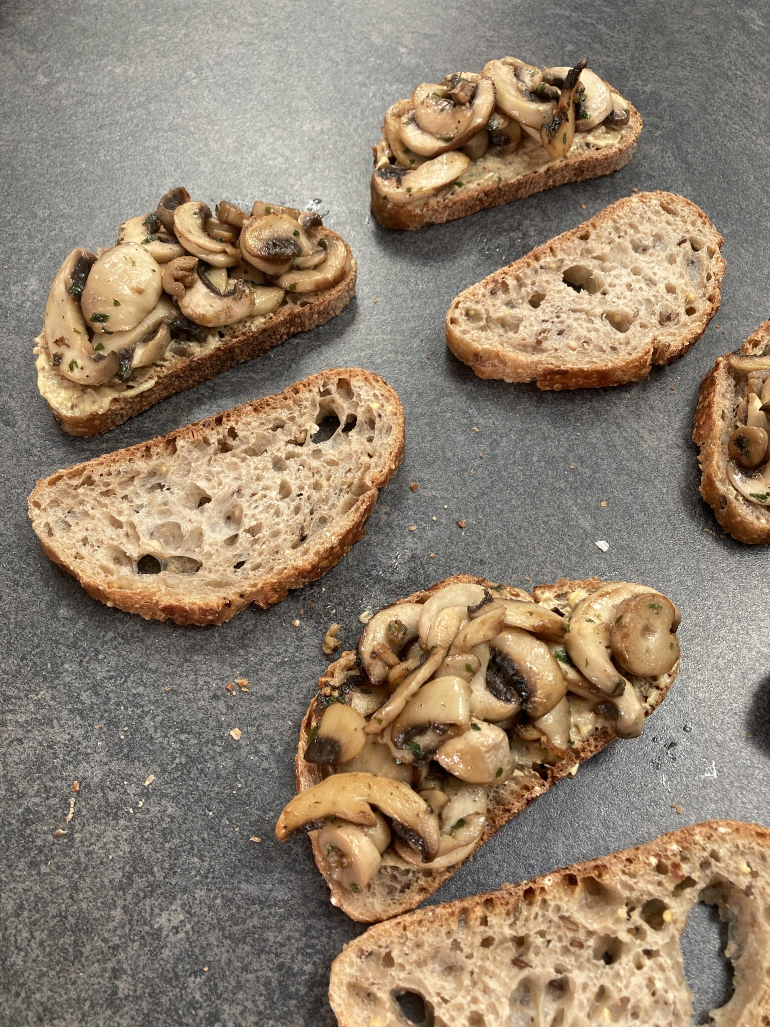 Croque raclette &amp; champignons – Torchons &amp; Serviettes